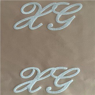 Beflockung von Silikontinte